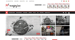 Desktop Screenshot of m2-magazine.org